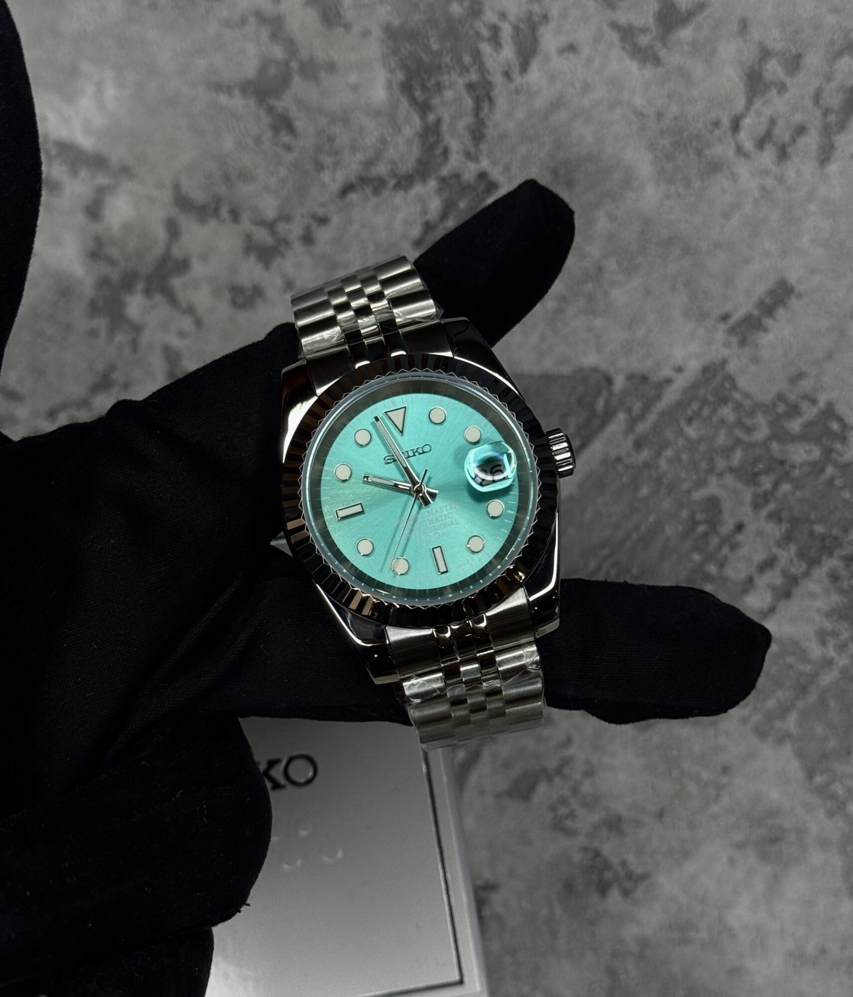 seiko datejust mariner tiffany wd custom