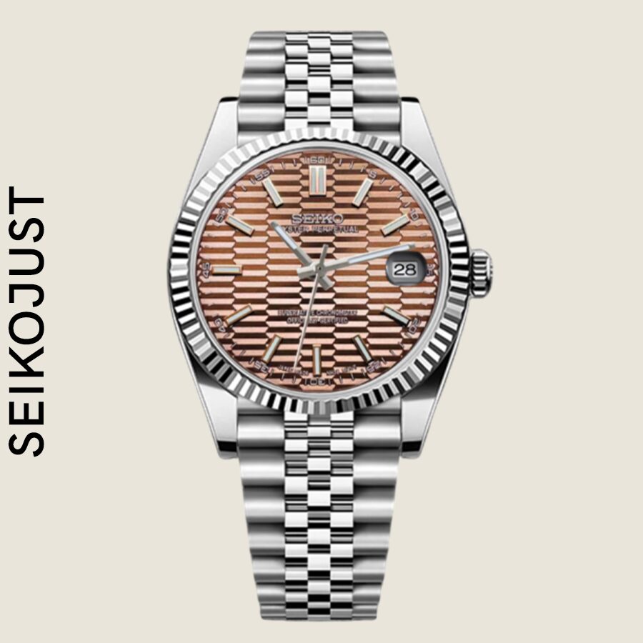 seikojust motif rose silver