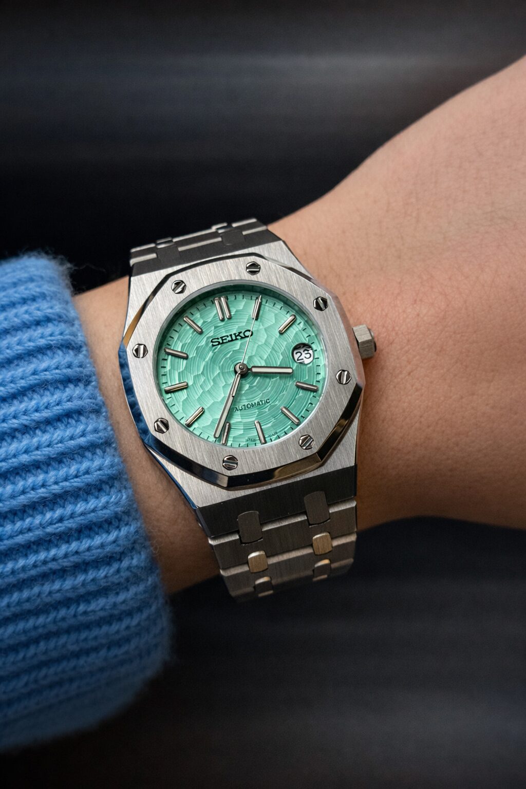 seikomod women honeycomb tiffany