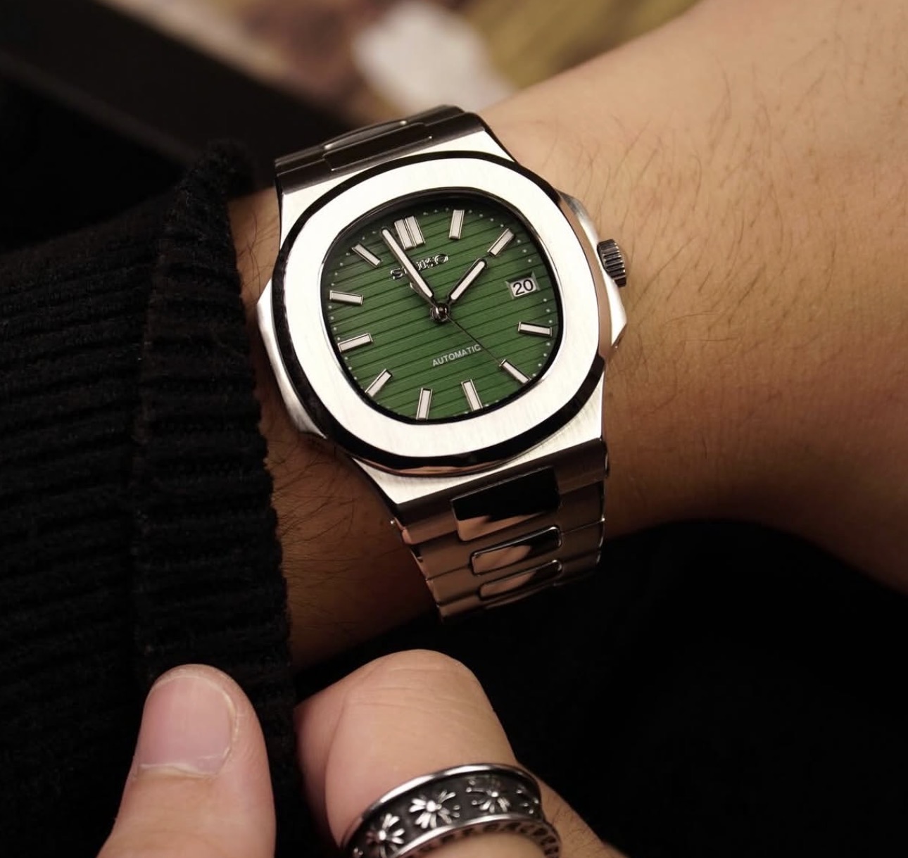 SEIKO MOD Nautilus Green WDC