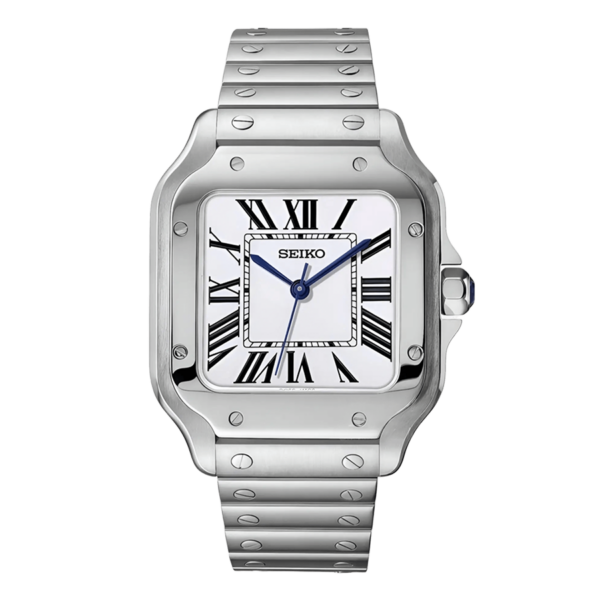 SEIKO MOD Santos classic white