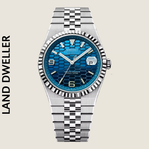 SEIKO MOD Land-Dweller Blue