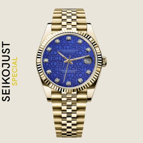 SEIKOJUST SPECIAL GOLD NAVY
