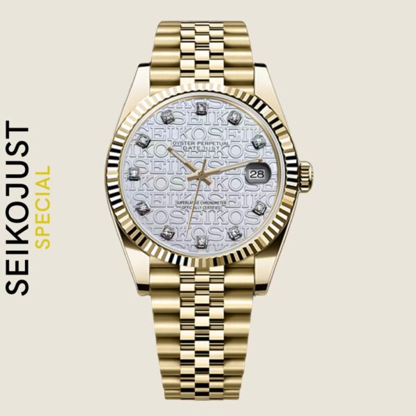 SEIKOJUST SPECIAL GOLD WHITE
