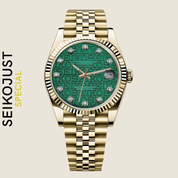 SEIKOJUST SPECIAL GOLD GREEN
