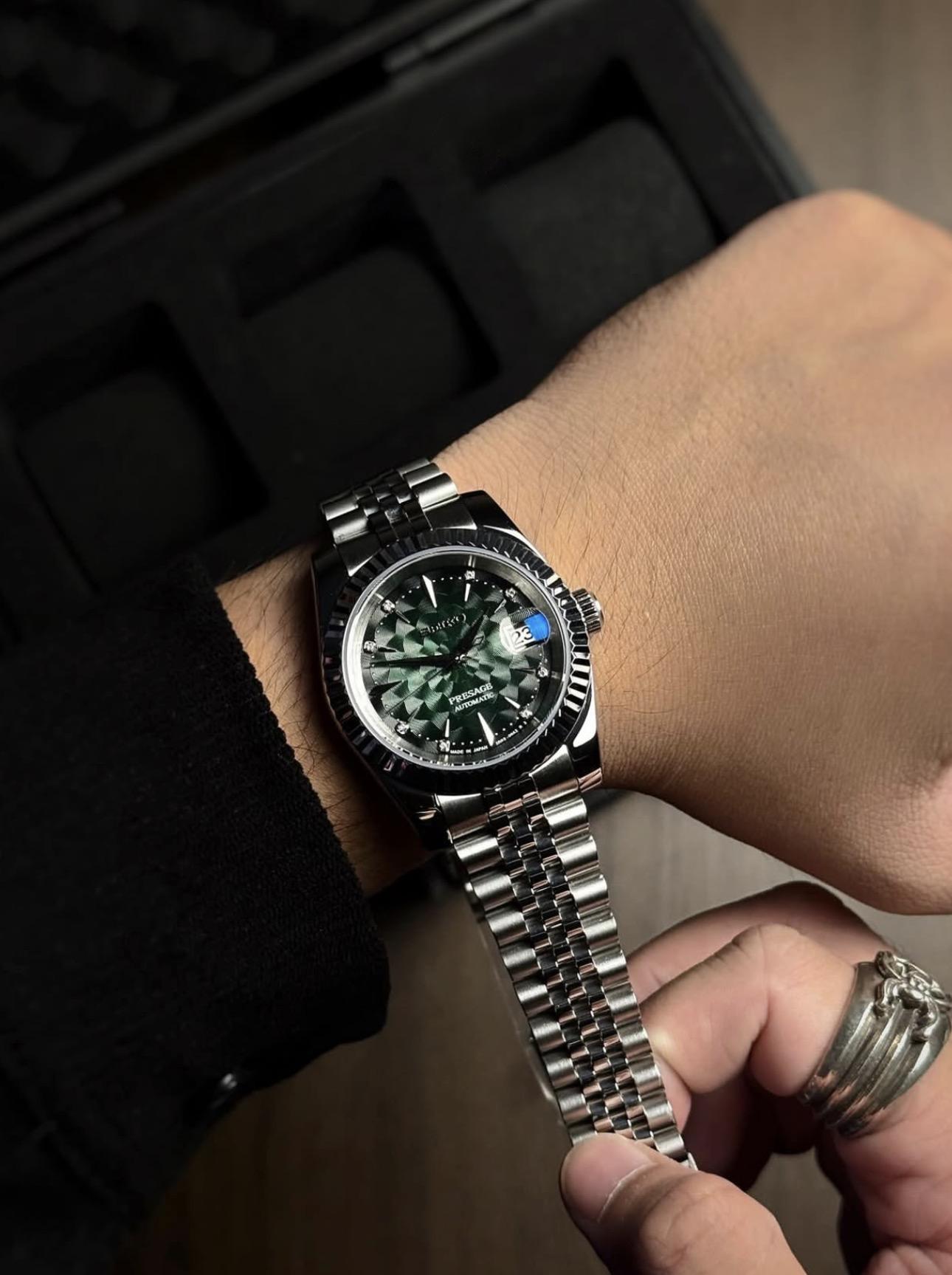 SEIKOJUST PRESAGE GREEN WDC 1