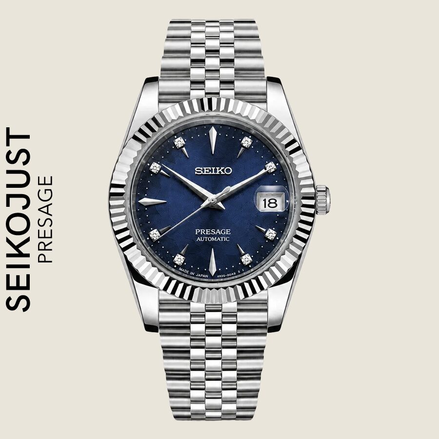 SEIKOJUST PRESAGE NAVY WDC